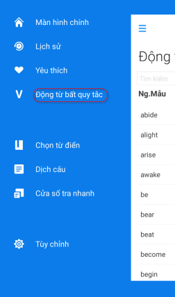 Động từ